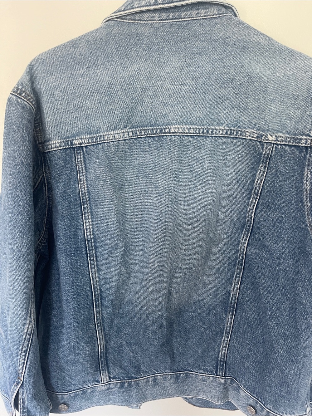 J. Crew Medium Wash Blue Denim Jacket - Picture 5 of 8